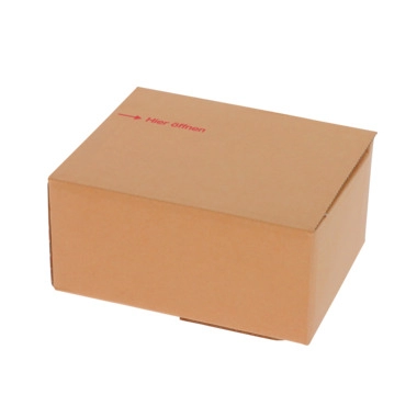 Speedbox Karton flow, weiß, 160 x 130 x 70 mm, DIN C6, 20 kg Belastbarkeit 2
