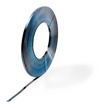 Umreifungsband (Stahl), 0,5 mm Bandstärke, 16 mm Bandbreite, 2 x 400 m Länge