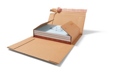 Buchverpackung Variofix flow, weiß, 215 x 305 mm, DIN A4, Füllhöhe 0–60 mm 3