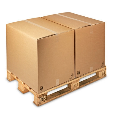 Palettencontainer, 1185 x 780 x 540 mm, Palettenmaß 1 Euro, 2-wellig 6