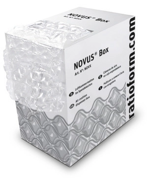NOVUS® Luftkammermatten im Spendekarton 1