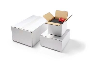 Wellpapp-Karton, weiß, 370 x 270 x 210 mm, 2-wellig 3