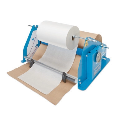 Papierfüllsystem, manuell, Polstermaterial aus Seiden- und Wabenpapier 1