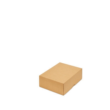 Stülpdeckelkarton, 252 x 180 x 79 mm, braun, DIN B5, 2-teilig (mit Deckel)