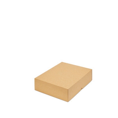 Stülpdeckelkarton, 320 x 240 x 80 mm, braun, DIN A4+, 2-teilig (mit Deckel)