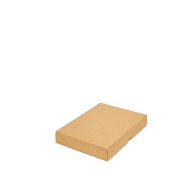 Stülpdeckelkarton, 337 x 236 x 48 mm, braun, DIN C4, 2-teilig (mit Deckel)