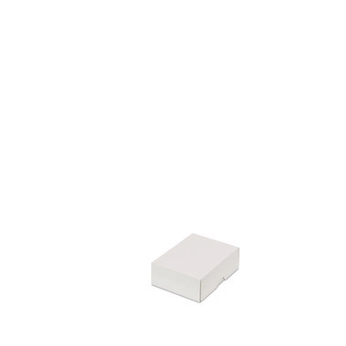 Stülpdeckelkarton, 151 x 108 x 45 mm, weiß, DIN A6