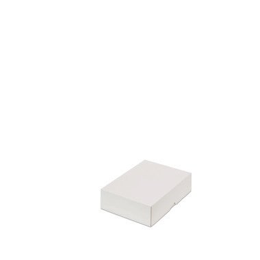 Stülpdeckelkarton, 227 x 155 x 55 mm, weiß, DIN A5, 2-teilig (mit Deckel)