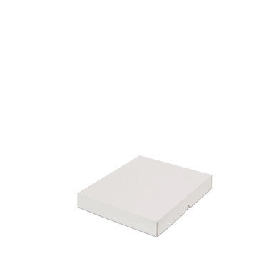 Stülpdeckelkarton, 313 x 254 x 40 mm, weiß, DIN A4+, 2-teilig (mit Deckel)