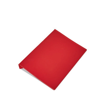 Kennzeichnungstasche aus PVC für Behälter, A5-Format, rot