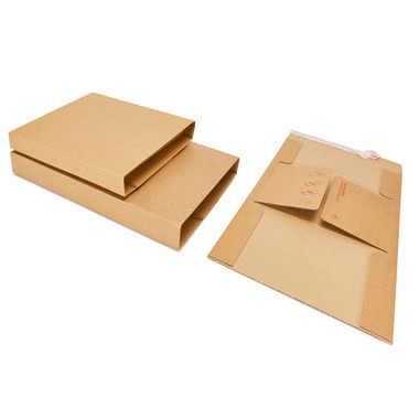Buchverpackung Variofix flow, weiß, 215 x 305 mm, DIN A4, Füllhöhe 0–60 mm 1